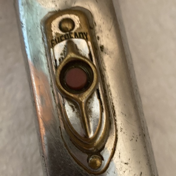 Vintage Slim Jim Eveready MasterLite flashlight Works great Takes 5 D Batteries - Picture 3 of 6